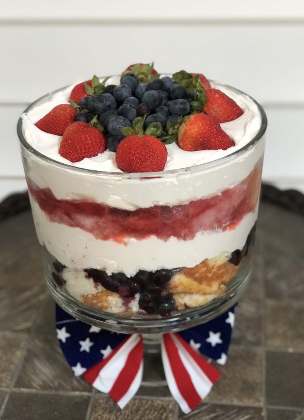 Super Easy Fourth Of July Trifle Chef Erin S Kitchen Hot Sex Picture