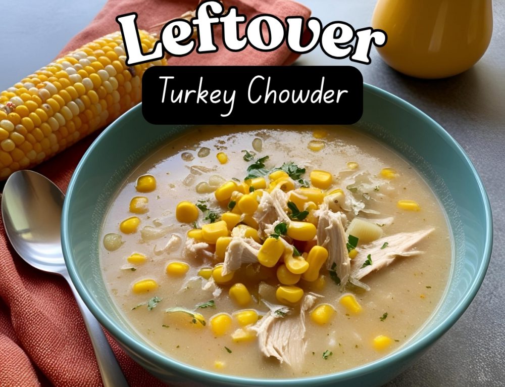Leftover Turkey Chowder (with hidden veggies)